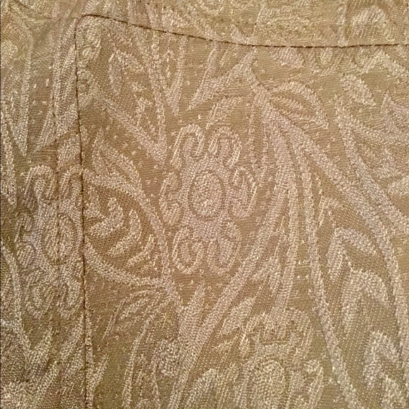 Gold Brocade Blazer - Picture 7 of 7